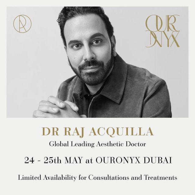 Limited availability at my Dubai clinic this week so please contact @ouronyx for bookings ✈️💉🇦🇪